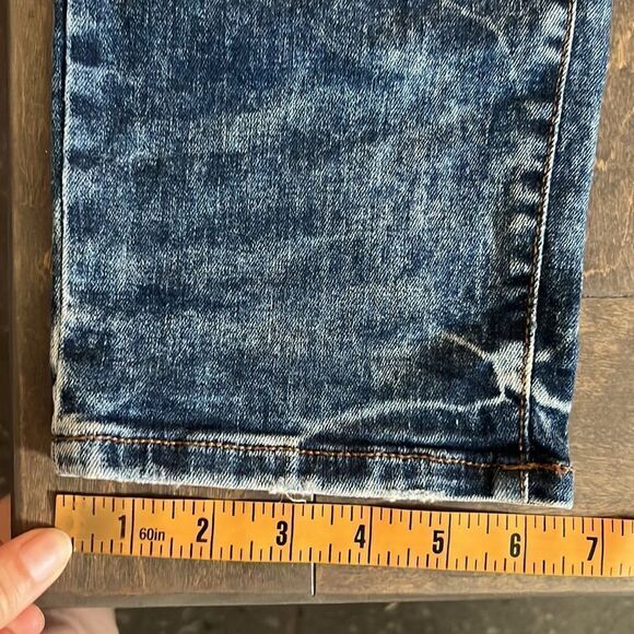 Aeropostale skinny Washed distressed jeans washed 34x32 - Picture 10 of 14